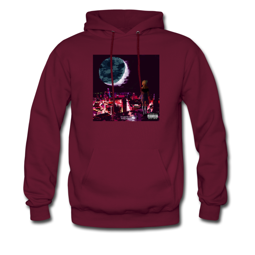 Men's Hoodie - burgundy